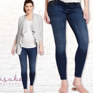 Isabel Maternity by Ingrid & Isabel Under Belly Skinny Maternity Jeans Size 2